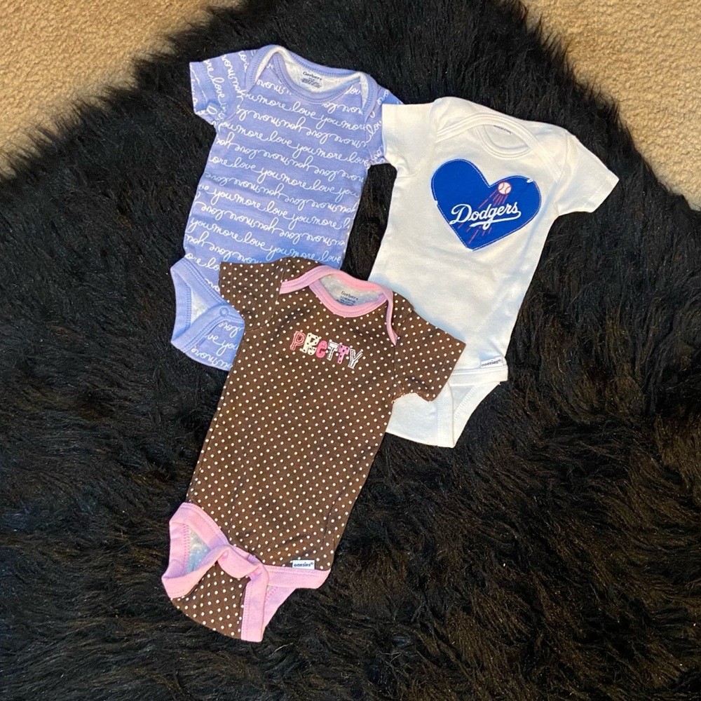 Gerber Baby Girl Onesies Bundle